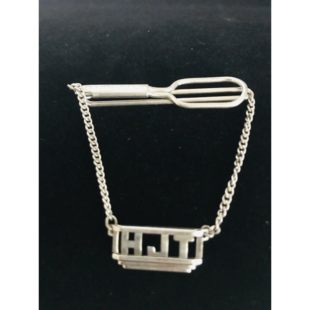 Vintage Swank Tie Clip Pat. No. 1865995 Signed